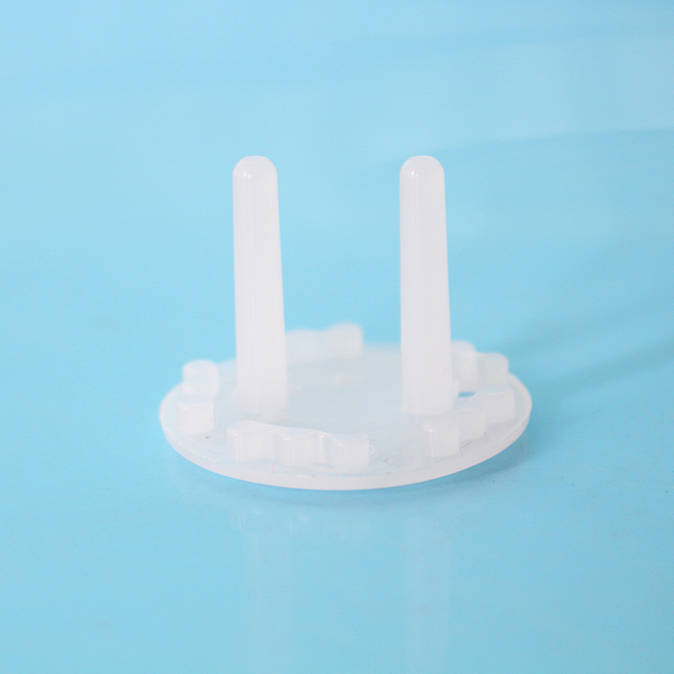 跨境欧标插座保护盖小熊加厚圆头儿童电源插座盖宝宝防触电插排防