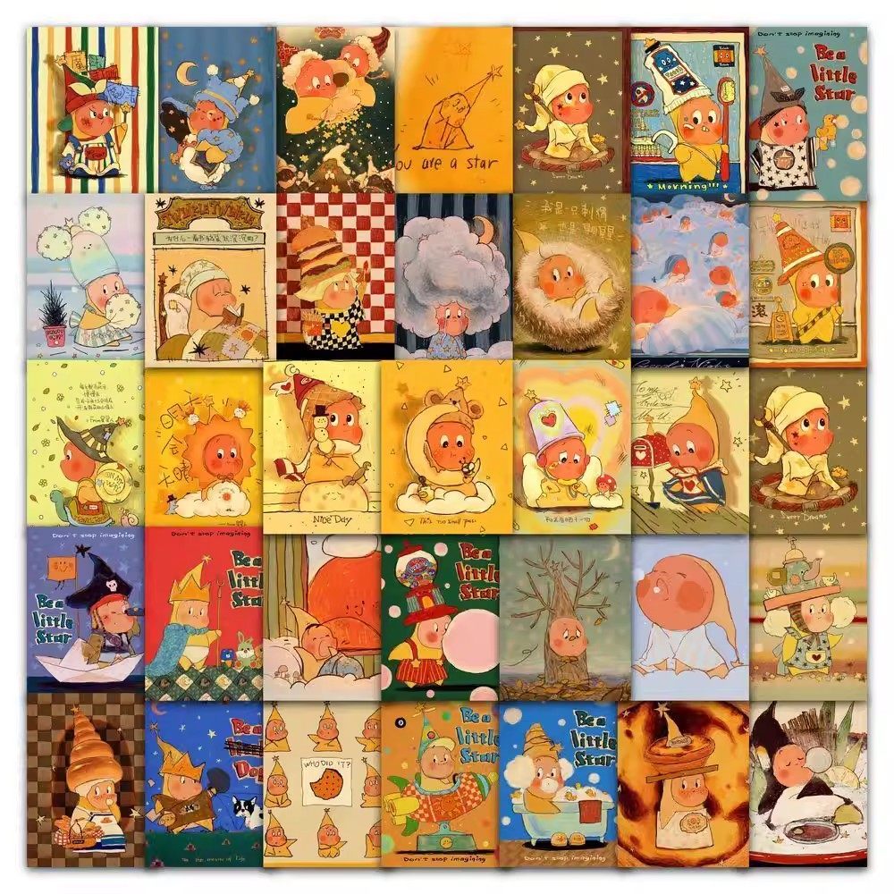 星星人贴纸TwinkleTwinkle卡通可爱图案PPMT手机壳笔记本行李箱水杯儿童玩具桌面装饰防水标签自粘不干胶贴画,文具电教/文化用品/商务用品,贴纸/立体贴纸,淘宝优惠券,粉丝福利购,淘宝优惠卷