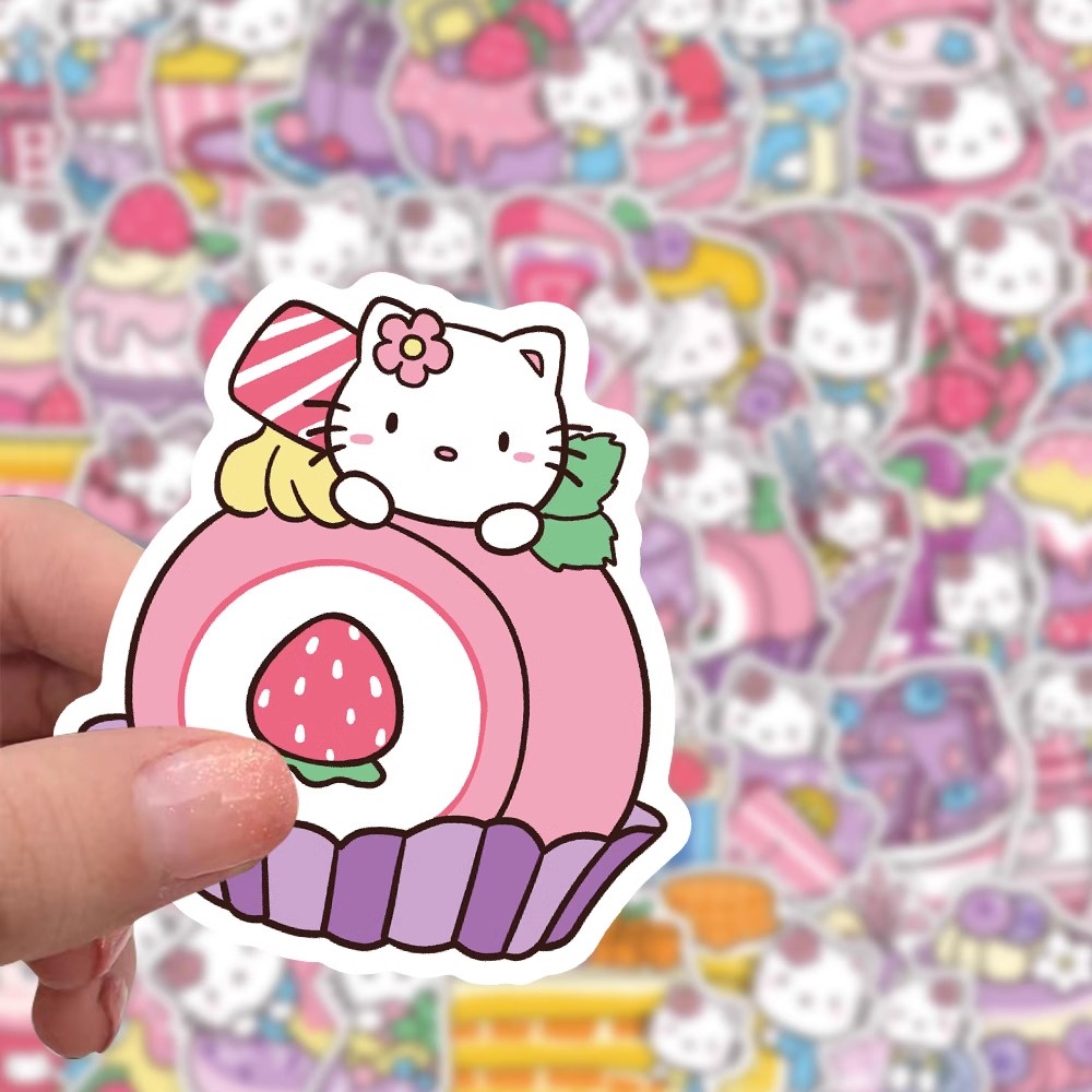 大图释Q版hellokitty贴纸