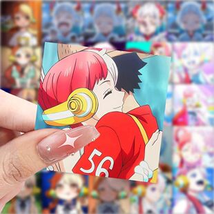 118张卡通动漫海贼王乌塔贴纸可爱二次元人物桌面手机diy装饰贴画
