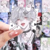 创意189张猫猫拟人插画贴纸高颜值ins风格 桌面手机手账儿童贴纸