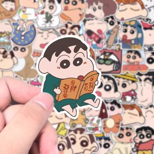 蜡笔小新贴纸可爱卡通童趣iPad