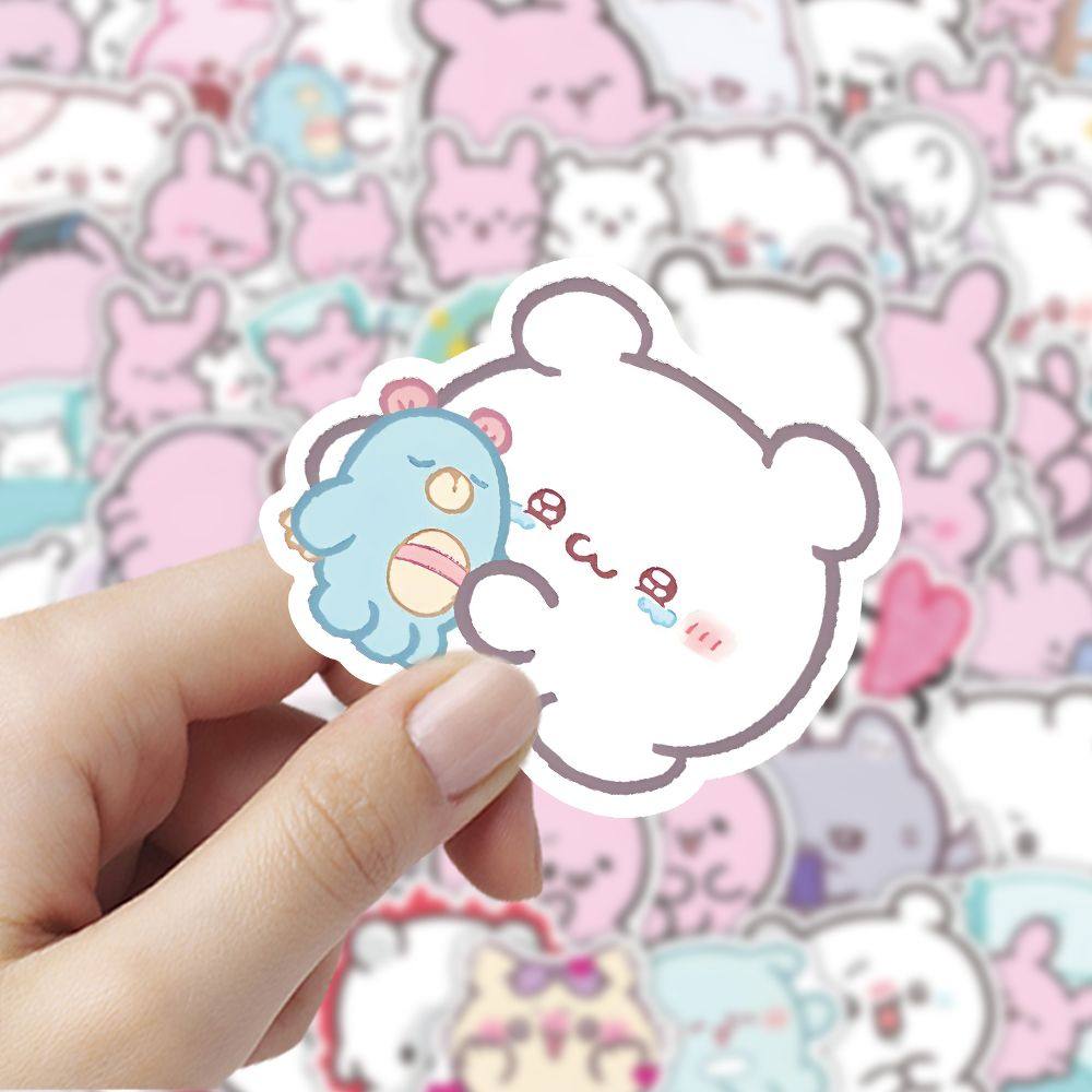 60张loveez卡通可爱贴纸创意立体自粘装饰笔记本桌面手账防水贴画,文具电教/文化用品/商务用品,贴纸/立体贴纸,淘宝优惠券,粉丝福利购,淘宝优惠卷
