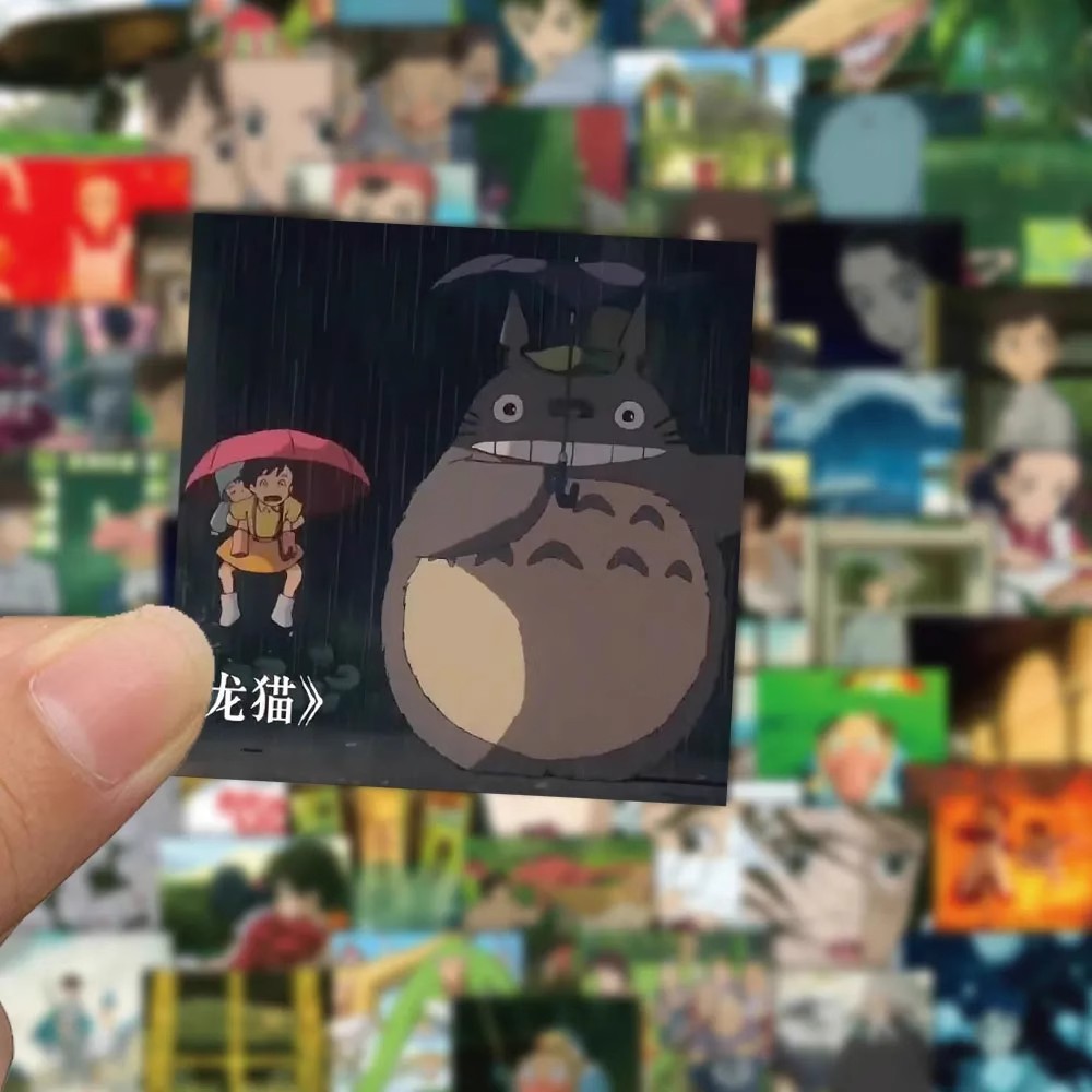 宫崎骏动漫贴纸治愈系手账