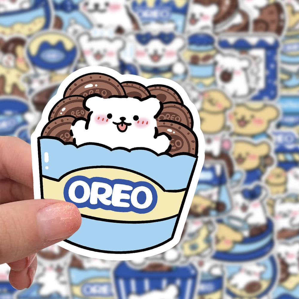 奥利奥线条小狗可爱贴纸