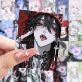 189张猫猫拟人插画贴纸ins高颜值装 饰桌面贴画手机手账创意贴画纸