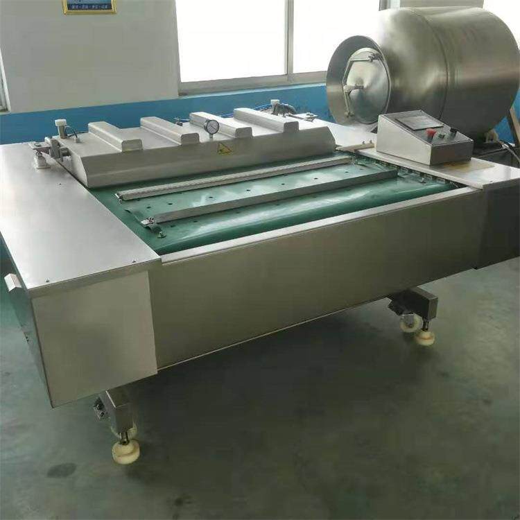 手剥笋酸菜辣白菜连续式真空包装机蜜薯干土豆条封口包装机设备