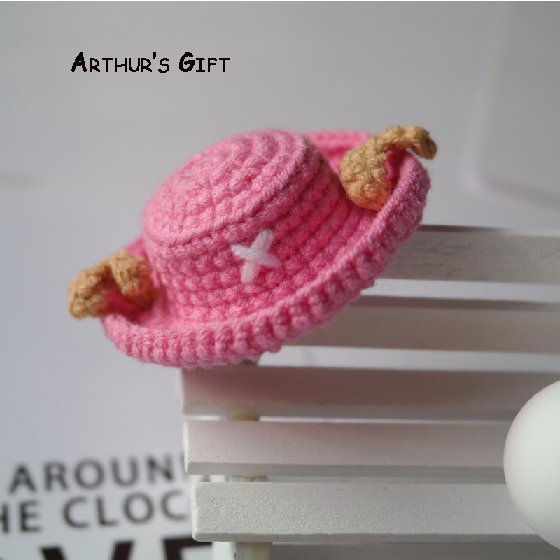 乔巴帽子 ▎手工钩织成品海贼王乔巴帽子挂件成品