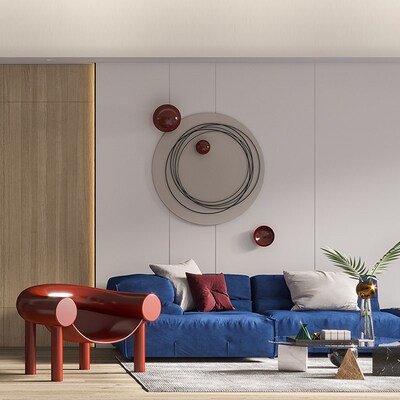 竹木纤维集成墙板木饰面免漆实心碳晶大板快装装饰板材拼接