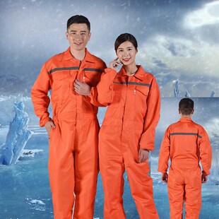 夏季 耐磨防尘防污喷漆服汽修服社区检修连体衣 薄款 连体工作服套装