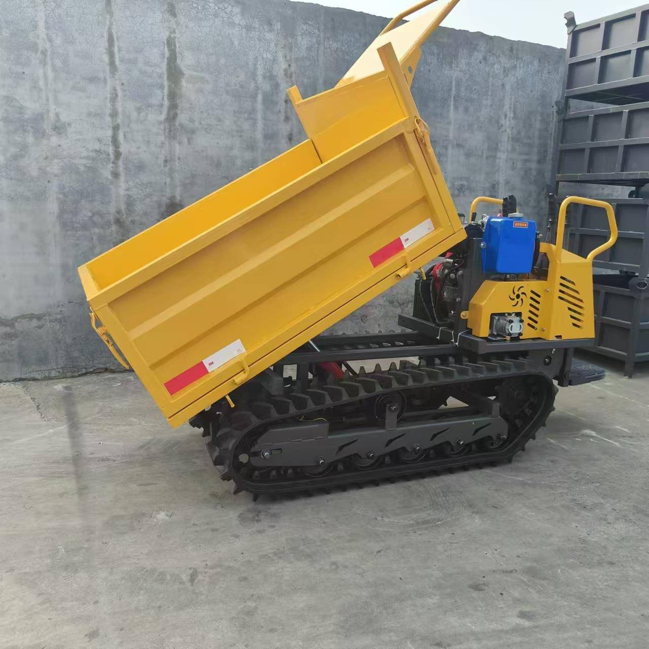 小型履带运输车 工程农用全地形自卸车 果园搬运山地爬坡王