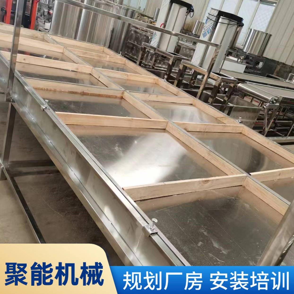 双层大型腐竹机厂家厚薄均匀腐竹油皮机聚能豆制品设备