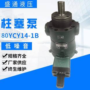 1B大流量增压油泵启东液压轴向柱塞泵 80YCY14