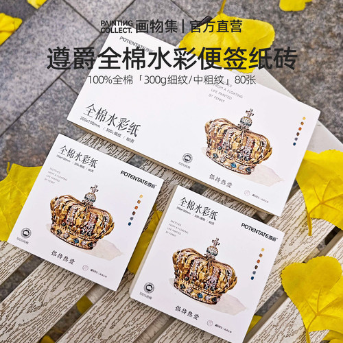 遵爵全棉纸砖300g80张细纹中粗纹