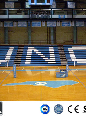 厂家直供 篮球馆伸缩看台座椅 体育馆活动伸缩看台座椅 bleachers