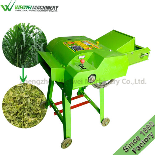 家用铡草机小型牛羊切草机加厚型稻草玉米秸秆青贮电动