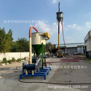 山西石膏粉储料罐气力吸灰机zcjb 60m高空粉煤灰正负压气力吸灰机