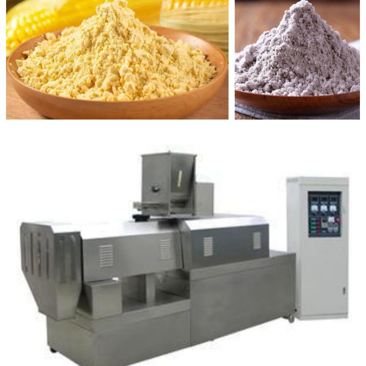 速溶早餐粥膨化机 核桃营养粉生产线 玉米糊生产线  食品膨化机