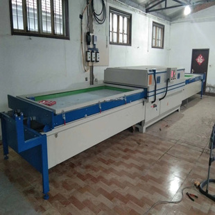 现货供应全自动真空覆膜机双工位3米工作台移门玻璃门真空吸膜机