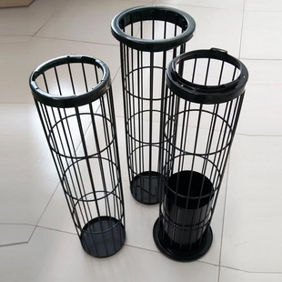 厂家供应除尘骨架龙骨袋龙工业弹簧喷塑有机硅袋笼除尘器配件