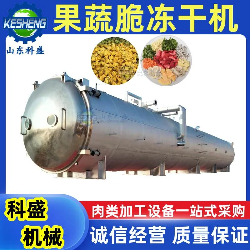 草莓真空冷冻干燥机 百香果真空冻干机 食用菌猴头菇真空冻干机