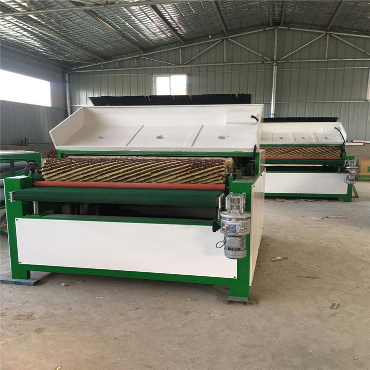 台式木工板材抛光机 600型木工底漆砂光机 橱柜家具门板抛光机