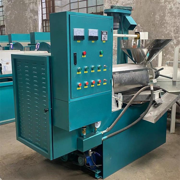久诺机械花生榨油机葵花籽打油机多种规格生熟可榨螺旋榨油机