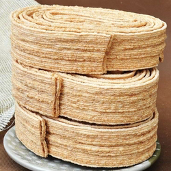 老式荞麦酥老式圈荞麦圈藕粉卷苦荞酥北川爆米花低糖圆盘酥便宜