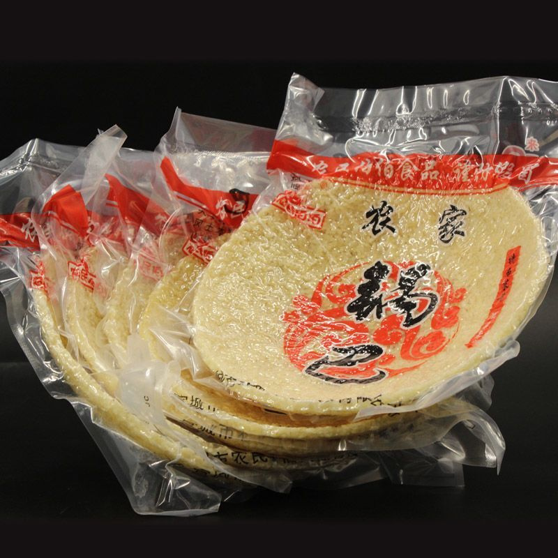 锅巴安徽特产农家锅巴手工圆形大米原味酒店饭店专用特色菜肴