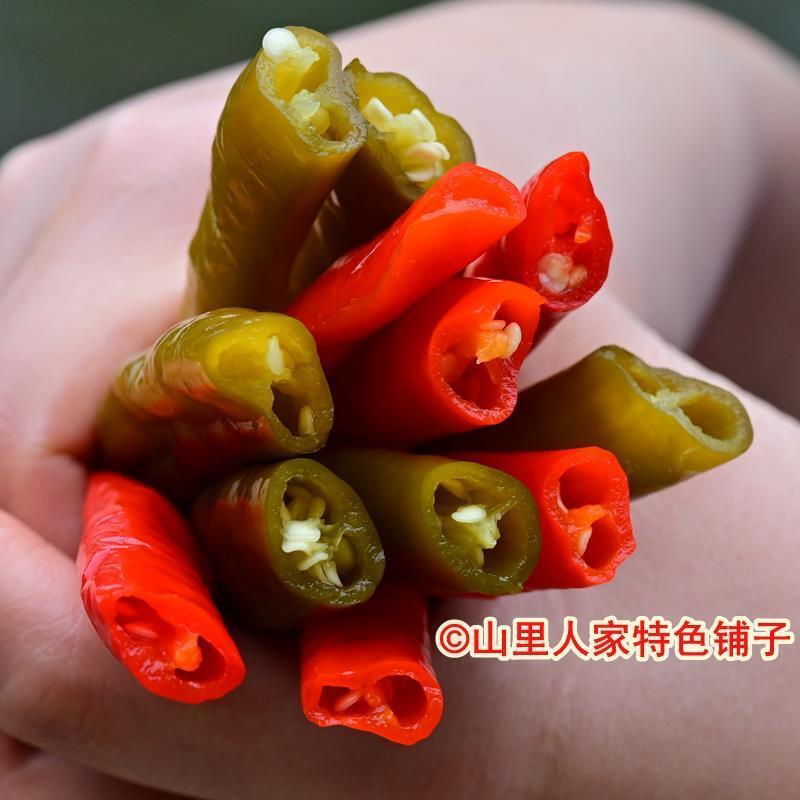 农家自制老坛酸辣椒泡椒湖南贵州四川特产湘菜川菜专用泡菜酸辣椒