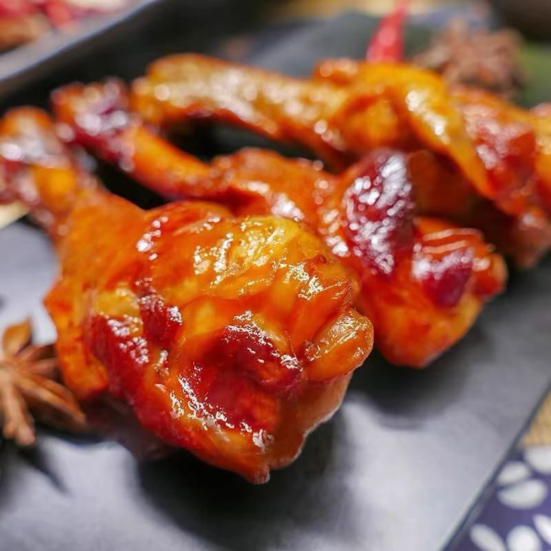 烤腿鸭翅根卤味50g鸭小腿奥尔良香辣蜜汁即食小吃零食