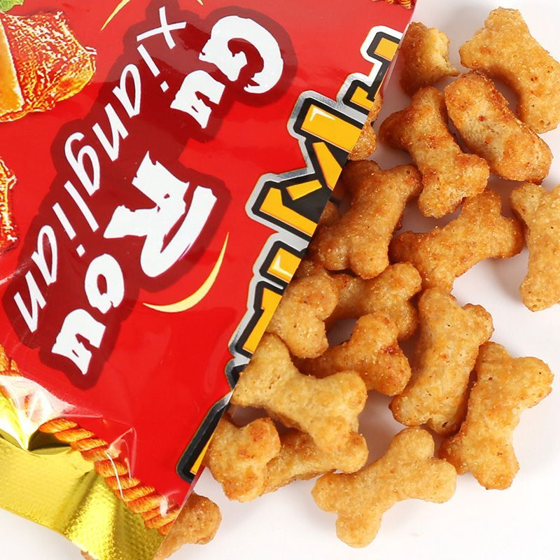 惠诚骨肉相连味辣骨头味油炸型膨化食品8090后怀旧办公室宿舍零食
