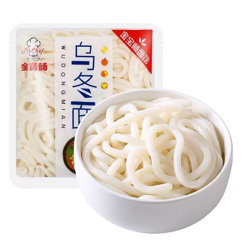 金宝师乌冬面0脂肪200g袋装方便学生党宿舍免煮速食即食XO香辣酱