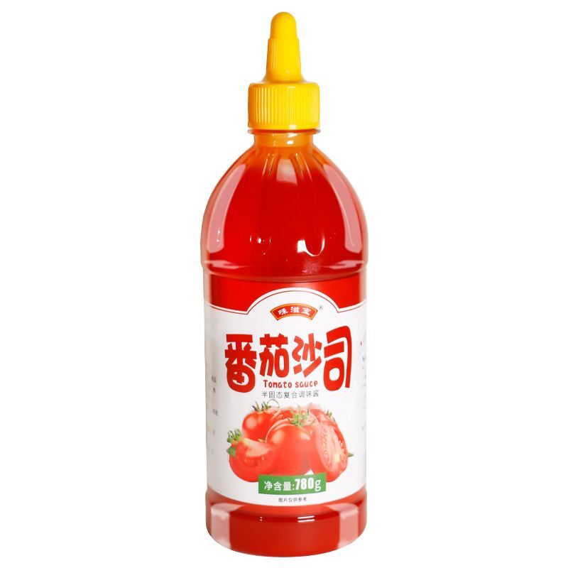 番茄沙司大瓶番茄酱家用沙拉酱汉堡薯条商用手抓饼炸鸡堡番茄蘸料