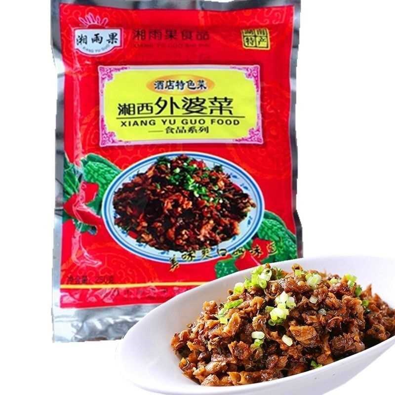 湖南正宗湘西外婆菜250克一包装泡菜榨菜下饭菜腌菜坛子菜