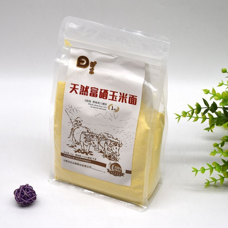 富硒玉米面无添加防腐农家玉米糁食用玉米糊糊非转玉米碴子玉米粉