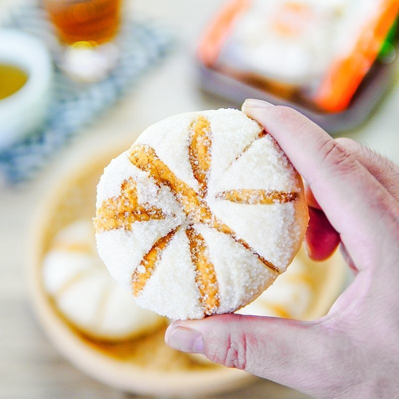 上海风味雪花酥500g老上海特产小吃糕点零食点心花生葱油原味酥饼