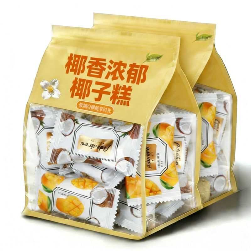 海南椰子糕 特产芒果糕 榴莲糕软糖糕 三种口味 休闲零食小吃包邮
