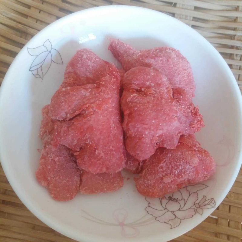 湖南长沙白姜块坨农家手撕盐姜开胃甜盐姜片零食瓶装宁乡