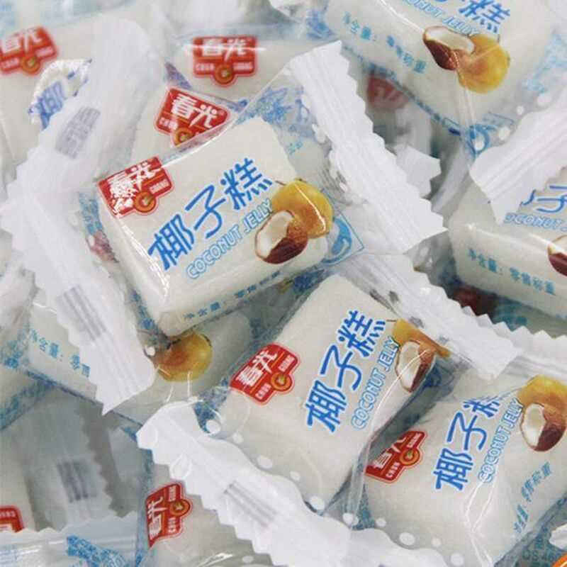 海南椰子糕椰糯糕软糯香甜Q弹有嚼劲椰子汁糖果年货零食小吃
