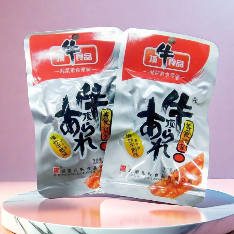 东旺顶牛素牛筋鸡筋小吃辣条湖南特产零食麻辣儿时校园90后怀旧