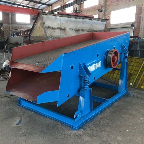 鹅卵石振动筛破碎筛分设备粉碎制砂玻璃砂石石英砂洗筛机