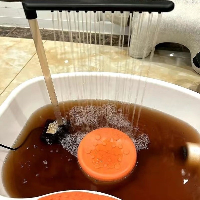 泡头盆水循环家用洗头疗卧床老人瘫痪免弯腰洗头神器水循环养发器