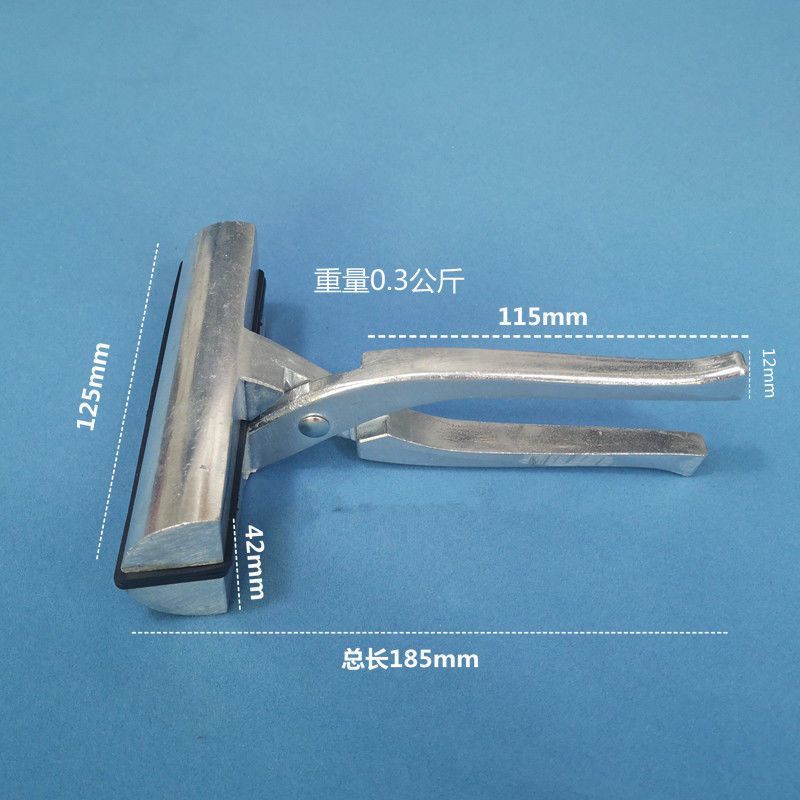 拉布钳子十字绣绷布钳喷绘广告布宽嘴钳美术用品加大油画夹油画钳