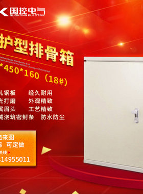排骨照明配电箱18位强电箱 内外门控制布线箱 动力箱 650*450*160