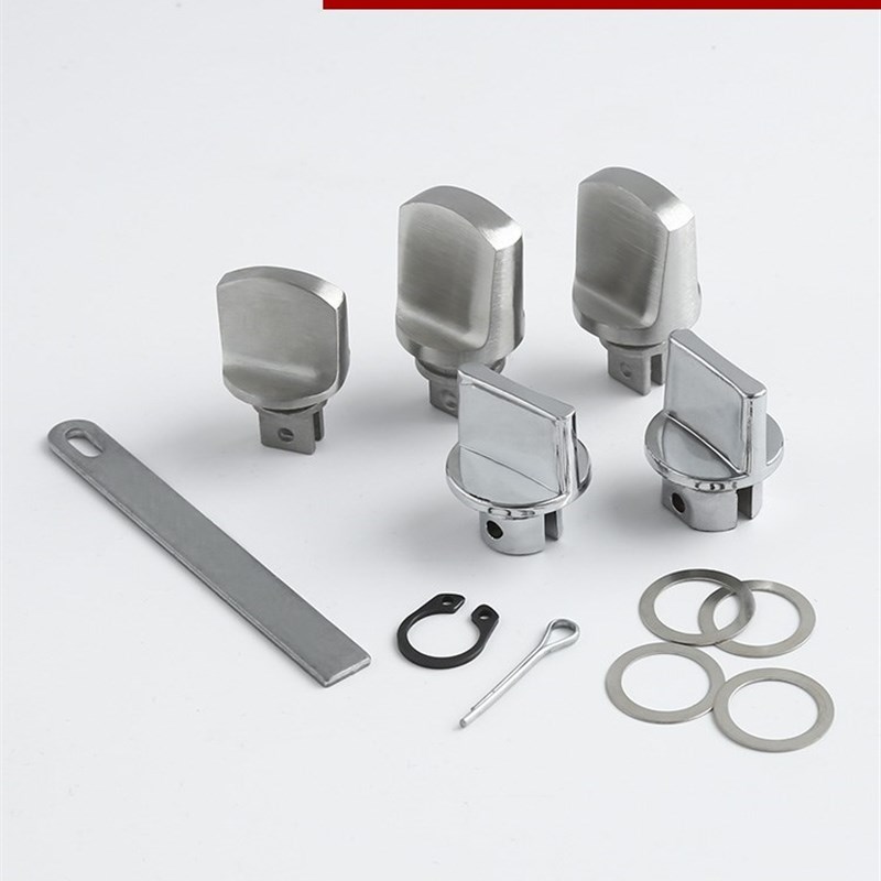 盗门大门厕所反锁安全不锈钢插销门栓门锁固定扣卡扣插销锁旋钮