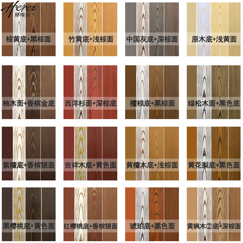 油漆木器漆水性仿木纹漆镀锌管不锈钢金属防锈面漆木质家具翻新漆