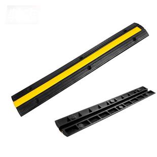 橡胶防撞条减速带单一线槽过线桥墙面保护垫汽车反光防撞条