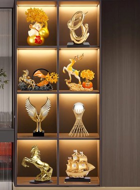 新房酒柜电视柜装饰品摆件家居餐边柜玻璃柜客厅玄关乔迁新居礼物