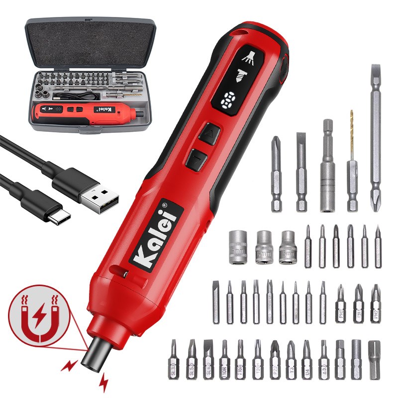 工厂店佧镭电动螺丝刀3.6V小型家用迷你电起子维修家电电工用电批